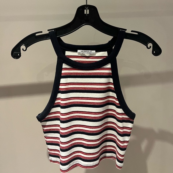 Zara stripped crop top size medium - Picture 3 of 5